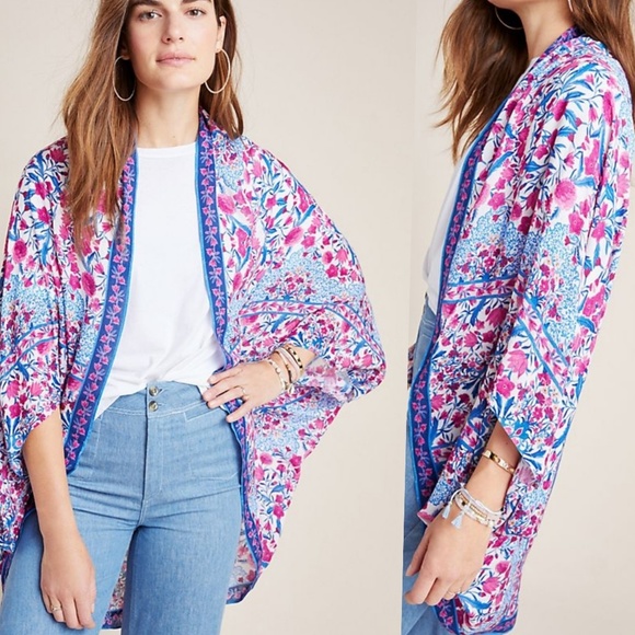 Anthropologie Accessories - ANTROPOLOGIE KACHEL AMALIA COCOON KIMONO